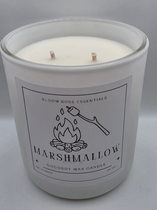 Marshmallow Candle