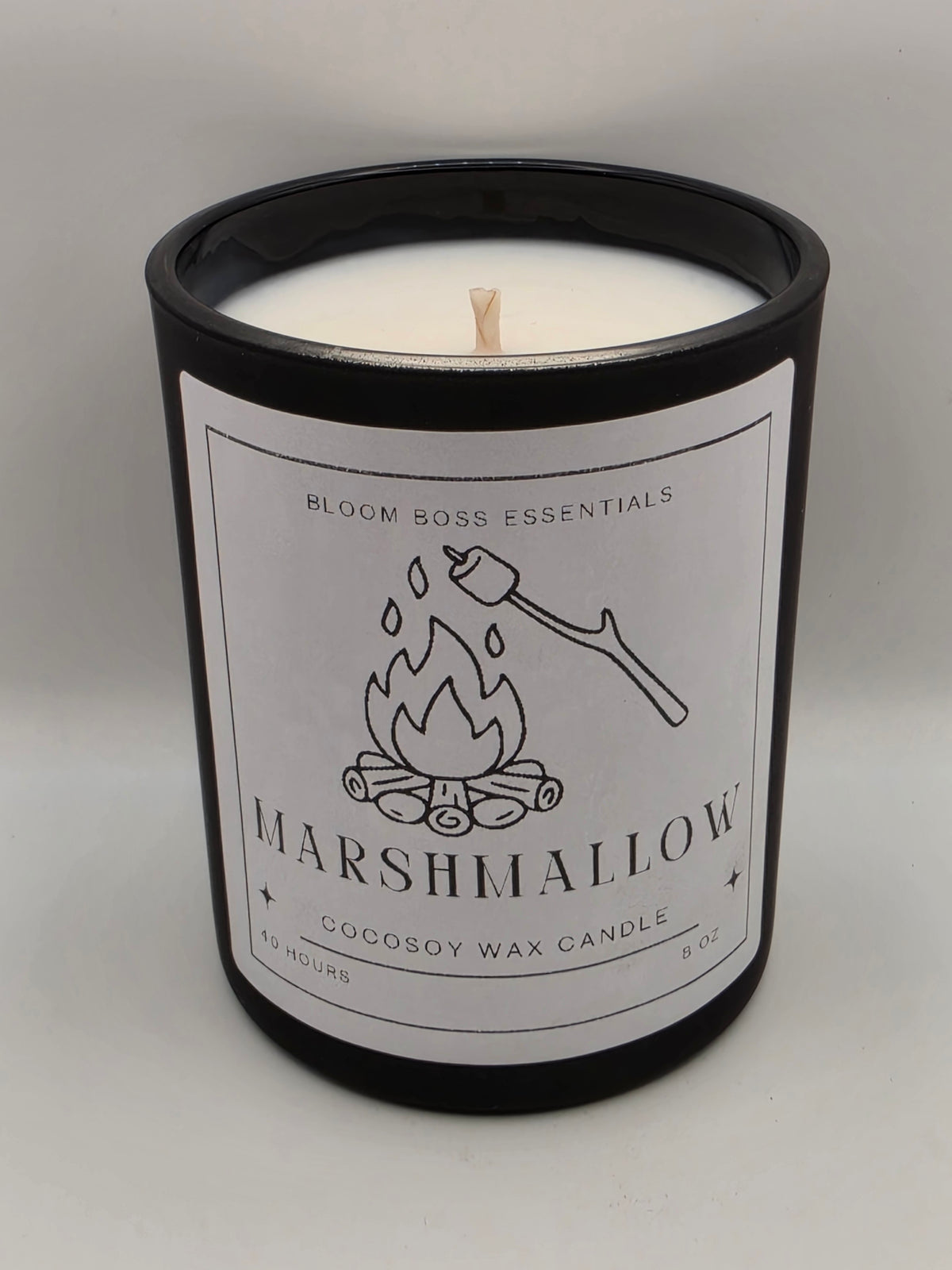 Marshmallow Candle