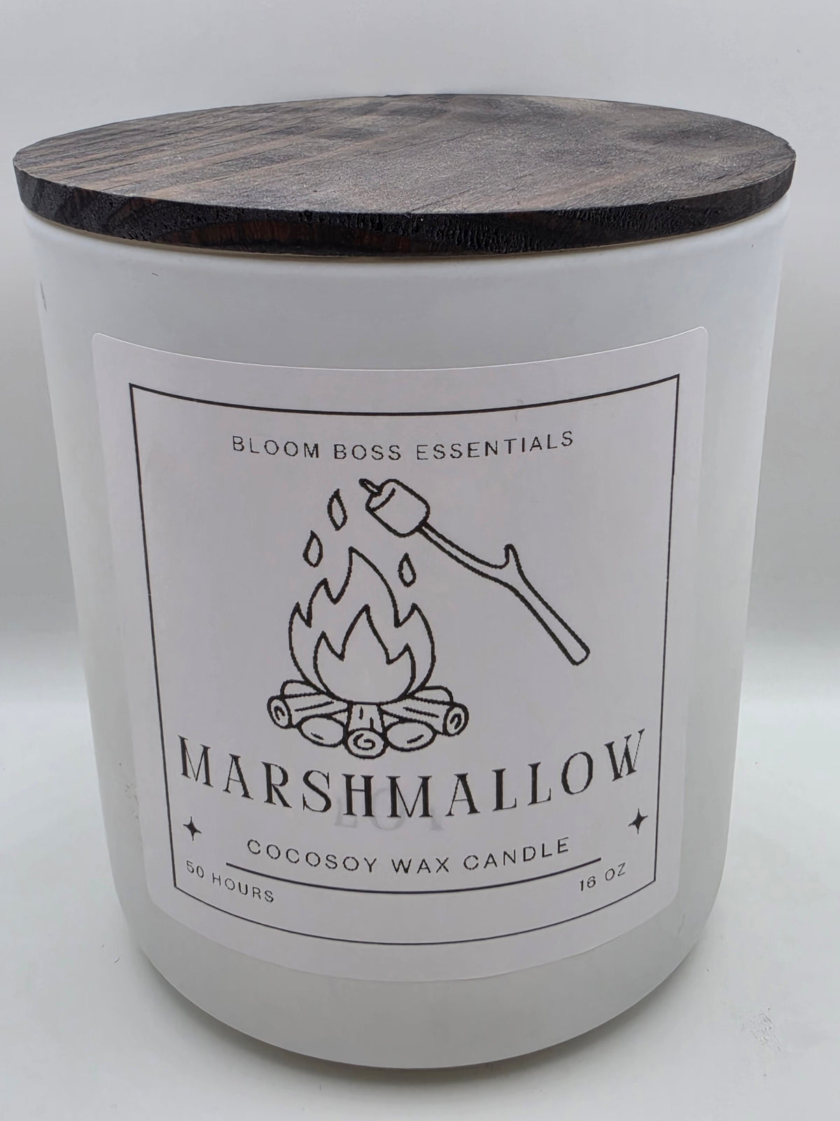 Marshmallow Candle