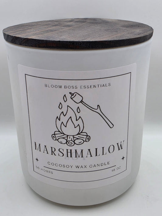 Marshmallow Candle